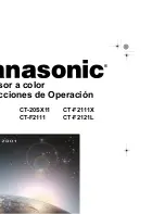 Preview for 20 page of Panasonic CT-20SX11 Operating Instructions Manual