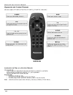 Предварительный просмотр 46 страницы Panasonic CT 25G7 Operating Instructions Manual