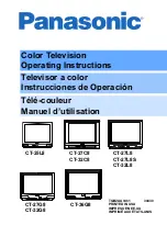 Panasonic CT-25L8 Operating Instructions Manual preview