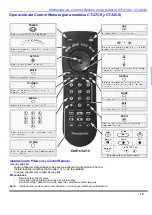 Предварительный просмотр 27 страницы Panasonic CT-25L8 Operating Instructions Manual