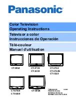 Panasonic CT-25L8 Operating Manual preview