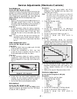 Предварительный просмотр 21 страницы Panasonic CT-2721HDB Service Manual