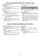 Предварительный просмотр 24 страницы Panasonic CT-2721HDB Service Manual