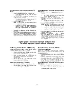 Preview for 15 page of Panasonic CT-2733H Installer'S Manual