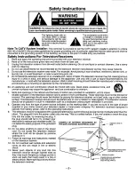 Предварительный просмотр 2 страницы Panasonic CT-2768S Operating Instructions Manual