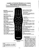 Предварительный просмотр 12 страницы Panasonic CT-2768S Operating Instructions Manual