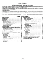 Preview for 4 page of Panasonic CT-2768SD Operating Instructions Manual