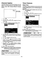 Preview for 20 page of Panasonic CT-2768SD Operating Instructions Manual