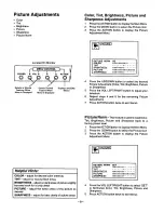 Предварительный просмотр 9 страницы Panasonic CT-2785Y Operating Instructions Manual