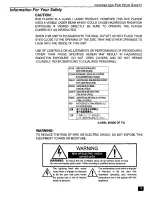 Preview for 2 page of Panasonic CT-27DC50 Operating Instructions Manual