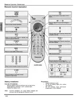 Предварительный просмотр 8 страницы Panasonic CT-27E13 Manual