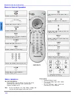 Предварительный просмотр 10 страницы Panasonic CT-27E33U Operating Manual