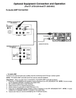 Предварительный просмотр 8 страницы Panasonic CT-27G12 Operating Instructions Manual