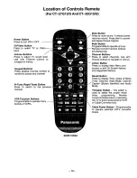 Предварительный просмотр 12 страницы Panasonic CT-27G12 Operating Instructions Manual