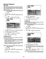 Предварительный просмотр 22 страницы Panasonic CT-27G12 Operating Instructions Manual