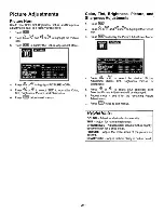 Предварительный просмотр 20 страницы Panasonic CT-27G22 Operating Instructions Manual