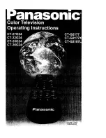 Panasonic CT-27G24 Manual предпросмотр