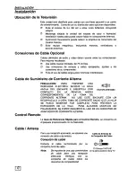 Предварительный просмотр 20 страницы Panasonic CT-27G24 Operating Manual