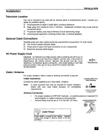 Предварительный просмотр 5 страницы Panasonic CT-27G33 Operating Manual