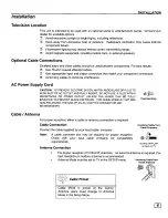 Preview for 5 page of Panasonic CT-27G34 Operating Manual