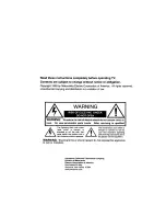 Preview for 2 page of Panasonic CT-27G43 Operating Instructions