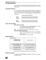 Предварительный просмотр 4 страницы Panasonic CT-27G6 Operating Instructions Manual