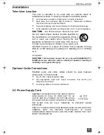 Preview for 5 page of Panasonic CT-27G6D Operating Instructions Manual