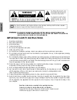 Предварительный просмотр 2 страницы Panasonic CT-27HC15 Operating Instructions Manual