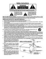 Предварительный просмотр 2 страницы Panasonic CT-27S20 Operating Instructions Manual