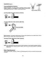 Предварительный просмотр 6 страницы Panasonic CT-27S20 Operating Instructions Manual