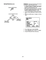 Предварительный просмотр 25 страницы Panasonic CT-27S20 Operating Instructions Manual