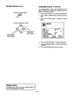 Предварительный просмотр 29 страницы Panasonic CT-27S20 Operating Instructions Manual