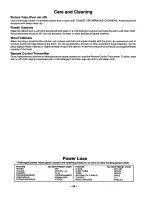 Предварительный просмотр 39 страницы Panasonic CT-27S20 Operating Instructions Manual