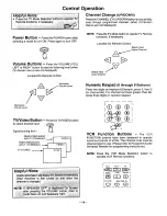 Предварительный просмотр 14 страницы Panasonic CT-27SF13 Operating Instructions Manual