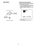 Предварительный просмотр 22 страницы Panasonic CT-27SF13 Operating Instructions Manual