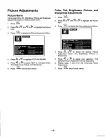 Предварительный просмотр 15 страницы Panasonic CT-27SF14 Operating Instructions Manual