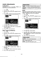 Предварительный просмотр 16 страницы Panasonic CT-27SF14 Operating Instructions Manual