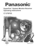 Preview for 1 page of Panasonic CT-27SF25 Operating Instructions Manual