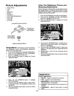 Предварительный просмотр 23 страницы Panasonic CT-27SF33 Operating Instructions Manual