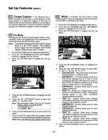 Предварительный просмотр 41 страницы Panasonic CT-27SF33 Operating Instructions Manual