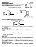 Предварительный просмотр 7 страницы Panasonic CT-27SF34 Operating Instructions Manual