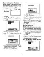 Предварительный просмотр 30 страницы Panasonic CT-27SF34 Operating Instructions Manual