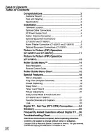 Предварительный просмотр 4 страницы Panasonic CT-27SF37 Operating Manual