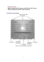 Предварительный просмотр 104 страницы Panasonic CT-27SL13MUG Service Manual