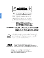 Предварительный просмотр 2 страницы Panasonic CT-27SL13U Operating Operating Instructions Manual