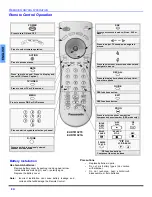 Предварительный просмотр 10 страницы Panasonic CT-27SL33 Operating Instructions Manual