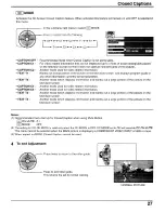 Предварительный просмотр 27 страницы Panasonic CT 30WX52 Operating Instructions Manual