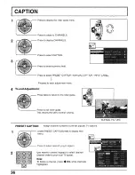 Preview for 36 page of Panasonic CT 30WX52 Operating Instructions Manual