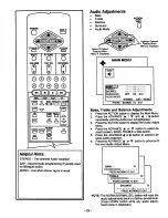 Предварительный просмотр 22 страницы Panasonic CT-31SF20R Operating Instructions Manual