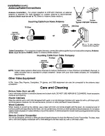 Preview for 6 page of Panasonic CT-3268S User Manual